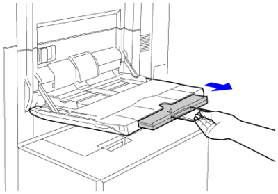 bypass tray

